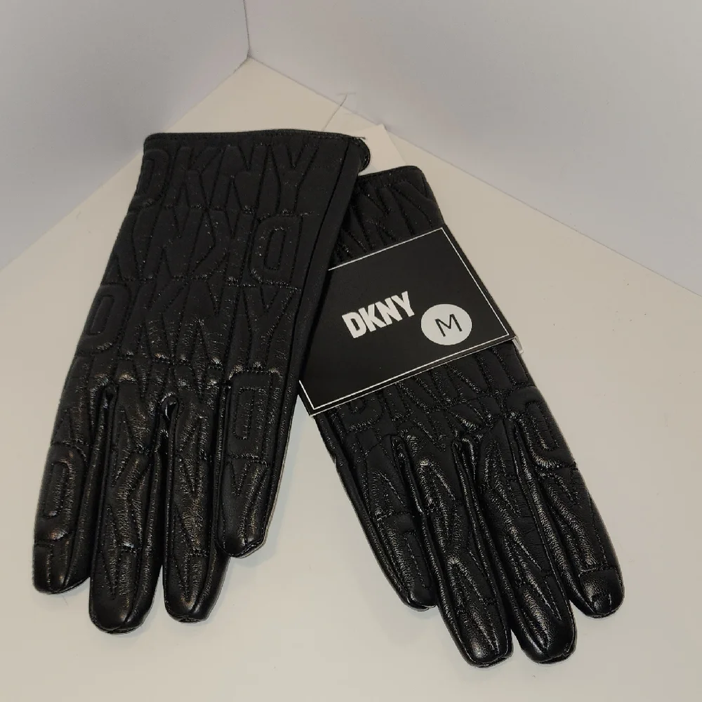 DKNY Black  Gloves Brand New